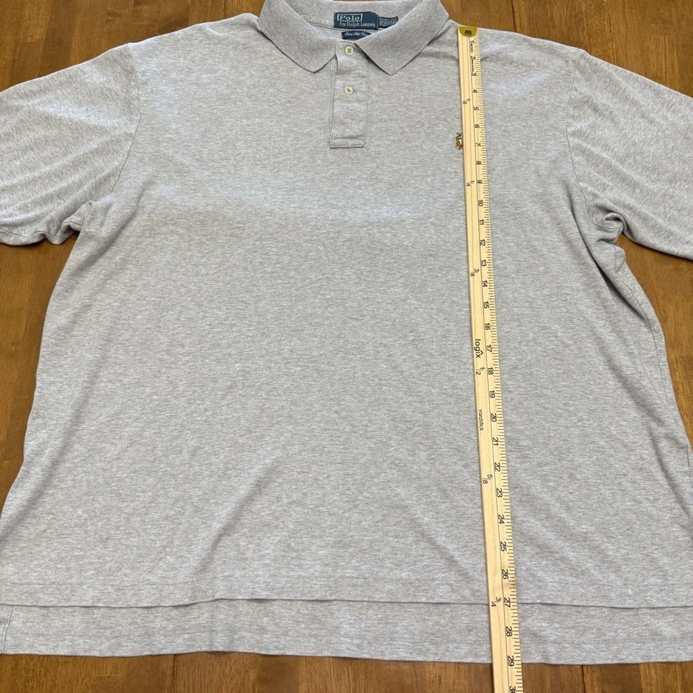 Polo Ralph Lauren polo men's 2XLT tall flesh pony pima soft touch preppy golf